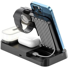 Load image into Gallery viewer, 4-in-1 Wireless Charging Station with LED Night Light
