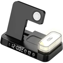 Load image into Gallery viewer, 4-in-1 Wireless Charging Station with LED Night Light
