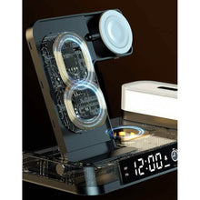 Load image into Gallery viewer, 4-in-1 Wireless Charging Station with LED Night Light
