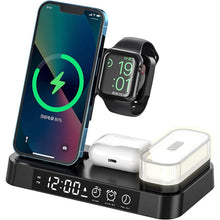 Load image into Gallery viewer, 4-in-1 Wireless Charging Station with LED Night Light
