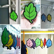 Load image into Gallery viewer, 4-Pack: Car Air Freshener Natural Scented Tea Paper Auto Hanging Vanilla Perfume Fragrance Leaf Shape
