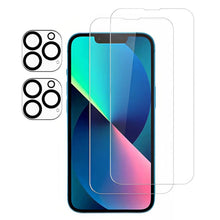Load image into Gallery viewer, 4-Pack: Clear Screen and Camera Lens Protector Set
