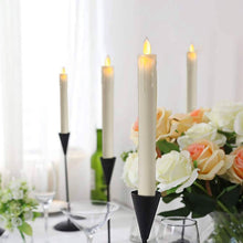 Load image into Gallery viewer, 4-Pack: Elegant Glow Candle 9” Flameless Battery Taper
