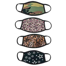 Load image into Gallery viewer, 4-Pack: Fabric Non-Medical Face Masks
