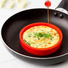 Load image into Gallery viewer, 4-Pack: Non-Stick Multi Use Silicone Egg Ring
