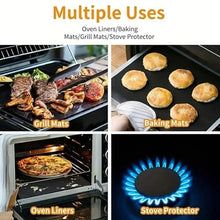 Load image into Gallery viewer, 4-Pack: Non-Stick Reusable Oven Liners
