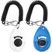 Load image into Gallery viewer, 4-Pack: OYEFLY Dog Training Clicker with Wrist Strap
