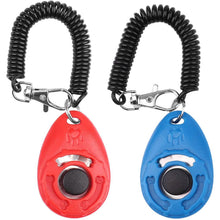 Load image into Gallery viewer, 4-Pack: OYEFLY Dog Training Clicker with Wrist Strap
