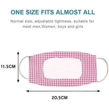 Load image into Gallery viewer, 4-Pack: Reusable Anti Dust Unisex Smile Mouth Face Mask
