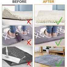 Load image into Gallery viewer, 4-Pack: Reusable Non-Slip Carpet Rug Stickers
