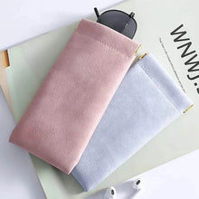 Load image into Gallery viewer, 4-Pack: Soft PU Leather Reading Glasses Bag
