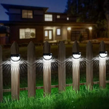 Load image into Gallery viewer, 4-Pack: Solar Fence Lights Solar Deck Lights
