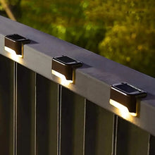 Load image into Gallery viewer, 4-Pack: Solar Outdoor Garden Deck Lights
