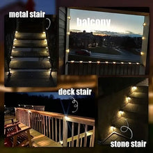 Load image into Gallery viewer, 4-Pack: Solar Outdoor Garden Deck Lights
