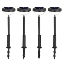 Load image into Gallery viewer, 4-Pack: Solar Pathway Color Changing Garden Light
