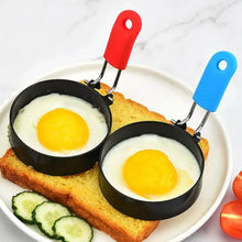 Load image into Gallery viewer, 4-Pack: Stainless Steel Egg Non-Stick Omelet Ring

