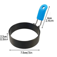 Load image into Gallery viewer, 4-Pack: Stainless Steel Egg Non-Stick Omelet Ring
