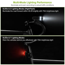 Load image into Gallery viewer, 4-Pack: Universal Front Rear Bike Light Set
