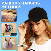 Load image into Gallery viewer, 4-Pack: Wall Hat Rack, L-Shaped Storage Rack with Strong Adhesive
