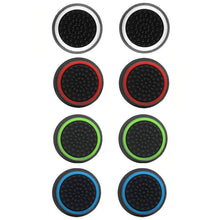 Load image into Gallery viewer, 4-Pairs: Silicone Cap Joystick Thumb Grip Protect Cover for PS3 PS4 Xbox 360 Xbox One Wii U Game Controllers
