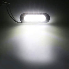 Load image into Gallery viewer, 4-Piece: 12V-24V 4 LED Side Marker Indicator Lights
