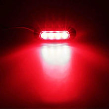 Load image into Gallery viewer, 4-Piece: 12V-24V 4 LED Side Marker Indicator Lights
