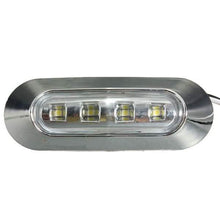 Load image into Gallery viewer, 4-Piece: 12V-24V 4 LED Side Marker Indicator Lights
