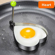 Load image into Gallery viewer, 4-Piece Set: Stainless Steel Creative Egg Ring Molds
