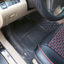Load image into Gallery viewer, 4-Pieces: Heavy Duty PVC Rubber Automotive Floor Mats with Trimmable Design
