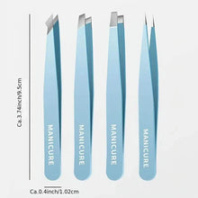 Load image into Gallery viewer, 4-Pieces: High-Quality Eyebrow Tweezer
