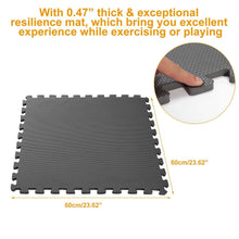 Load image into Gallery viewer, 4-Pieces: Puzzle Exercise Foam Mat
