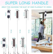 Load image into Gallery viewer, 4-Pieces: Reusable Bendable Dusters with Extension Pole
