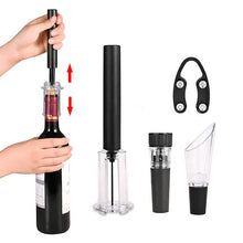Load image into Gallery viewer, 4-Pieces Set: Air Pump Wine Bottle Opener
