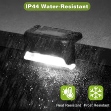 Load image into Gallery viewer, 4-Pieces: Solar Powered LED Step Lights
