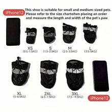 Load image into Gallery viewer, 4-Pieces: Water-Resistant Dog Bootie Shoes
