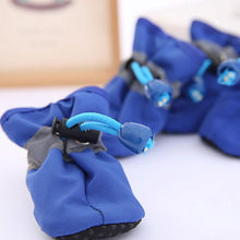 Load image into Gallery viewer, 4-Pieces: Water-Resistant Dog Bootie Shoes
