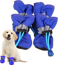 Load image into Gallery viewer, 4-Pieces: Water-Resistant Dog Bootie Shoes
