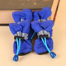 Load image into Gallery viewer, 4-Pieces: Water-Resistant Dog Bootie Shoes
