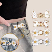 Load image into Gallery viewer, 4 Sets Pant Waist Tightener Fashion Pants Clips Waist Tightener Sewing Buttons Pins for Jeans Dress Too Big Loose Adjustable  Button Pins Sewing Button Waist Tightener Clip Waist Adjuster Clips for Dresses Pants Jeans
