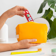 Load image into Gallery viewer, 4 Times A Day, Black 7 Day Stackable Daily Pill And Medicine Organizer
