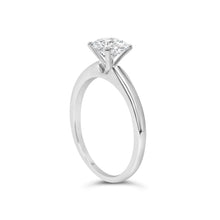 Load image into Gallery viewer, 14K White Gold 1.0 Cttw Round Lab Grown Diamond 4 Prong Solitaire Engagement Ring (F-G Color, VS2-SI1 Clarity) - Ring Size 7
