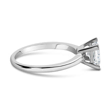 Load image into Gallery viewer, 14K White Gold 1.0 Cttw Princess Lab-Grown Diamond Solitaire Engagement  Ring (F-G Color, VS1-VS2 Clarity) - Ring Size 7

