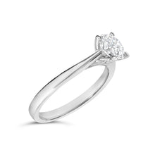 Load image into Gallery viewer, 14K White Gold 1.0 Cttw Round Lab Grown Diamond Eagle Claw 4-Prong Set Solitaire Engagement Ring (F-G Color, VS2-SI1 Clarity) - Ring Size 7
