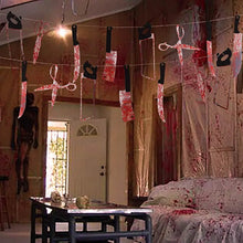 Load image into Gallery viewer, 40-Pieces Set: Halloween Moon Ship Bloody Wreath Banners
