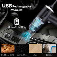 Load image into Gallery viewer, 4000Pa Twin Turbine Motor Handheld Vacuum Cleaner
