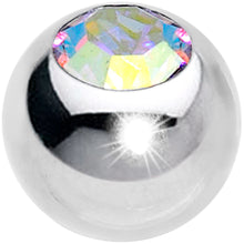 Load image into Gallery viewer, 3mm Stainless Steel Aurora Gem Replacement Ball
