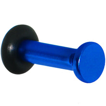 Load image into Gallery viewer, 10G Blue Metallic Pearl Acrylic Plug
