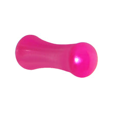 Load image into Gallery viewer, 8G Hyacinth Pink Metallic Pearl Acrylic Saddle Plug
