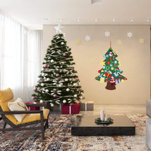 Load image into Gallery viewer, 41-Piece: DIY Felt Christmas Tree Detachable Ornaments for Kids
