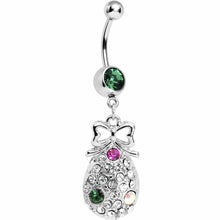 Load image into Gallery viewer, Sparkling Pineapple Belly Ring
